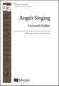 Angels Singing SATB choral sheet music cover